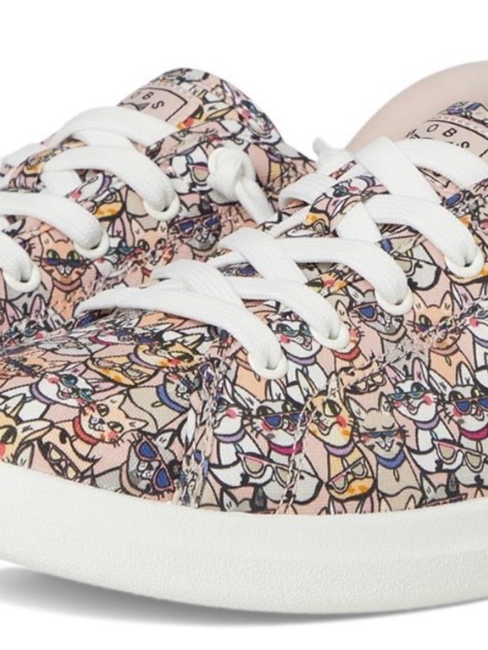 Skechers Bob’s women’s 8 beach Bingo kitty cruiser slip on sneakers (new)